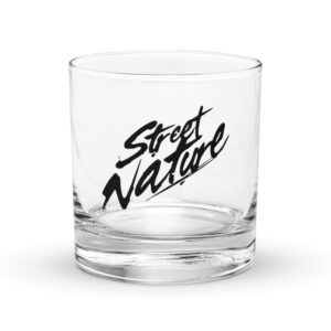 Street Nature Rocks Glass